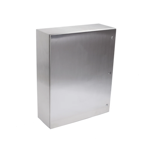 GABINETE DE ACERO INOXIDABLE IP66 USO EN INTEMPERIE (800 X 1000 X 300 MM) CON PLACA INTERNA GALVANIZADA.-Gabinetes para Exterior-PRECISION-Bsai Seguridad & Controles
