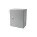 GABINETE DE ACERO IP66 USO EN INTEMPERIE (250 X 300 X 150 MM) CON PLACA TRASERA INTERIOR Y COMPUERTA INFERIOR ATORNILLABLE (INCLUYE CHAPA Y LLAVE).-Gabinetes para Exterior-PRECISION-Bsai Seguridad & Controles