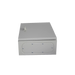 GABINETE DE ACERO IP66 USO EN INTEMPERIE (300 X 400 X 200 MM) CON PLACA TRASERA INTERIOR Y COMPUERTA INFERIOR ATORNILLABLE (INCLUYE CHAPA Y LLAVE).-Gabinetes para Exterior-PRECISION-Bsai Seguridad & Controles