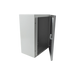 GABINETE DE ACERO IP66 USO EN INTEMPERIE (300 X 400 X 200 MM) CON PLACA TRASERA INTERIOR Y COMPUERTA INFERIOR ATORNILLABLE (INCLUYE CHAPA Y LLAVE).-Gabinetes para Exterior-PRECISION-Bsai Seguridad & Controles