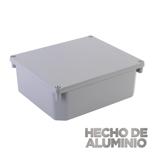 GABINETE DE ALUMINIO PARA EXTERIOR (IP66) DE 252 X 215 X 91 MM CIERRE POR TORNILLOS.-Gabinetes para Exterior-TXPRO-Bsai Seguridad & Controles