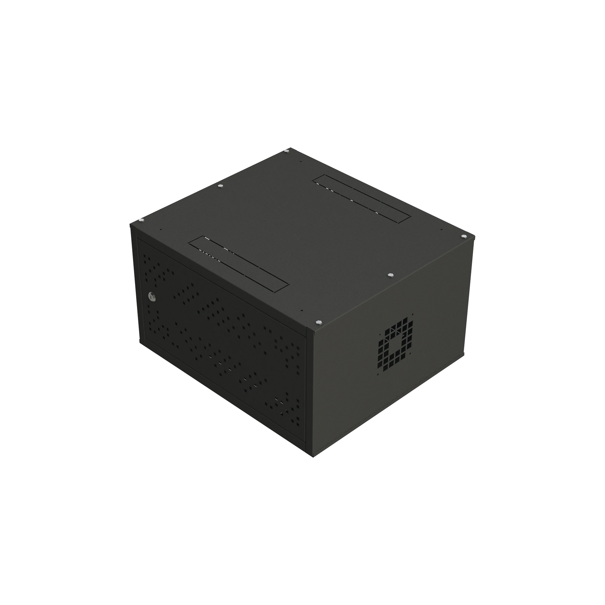 GABINETE DE ESCRITORIO CON RACK 19", 6U. DOBLE PUERTA.-Racks y Gabinetes-LINKEDPRO-Bsai Seguridad & Controles