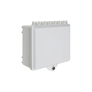 GABINETE DE POLICARBONATO BLANCO SÚPER RESISTENTE, PARA USO EN INTERIOR O EXTERIOR, CERRADURA CON LLAVE-Gabinetes y Carcasas-STI-Bsai Seguridad & Controles