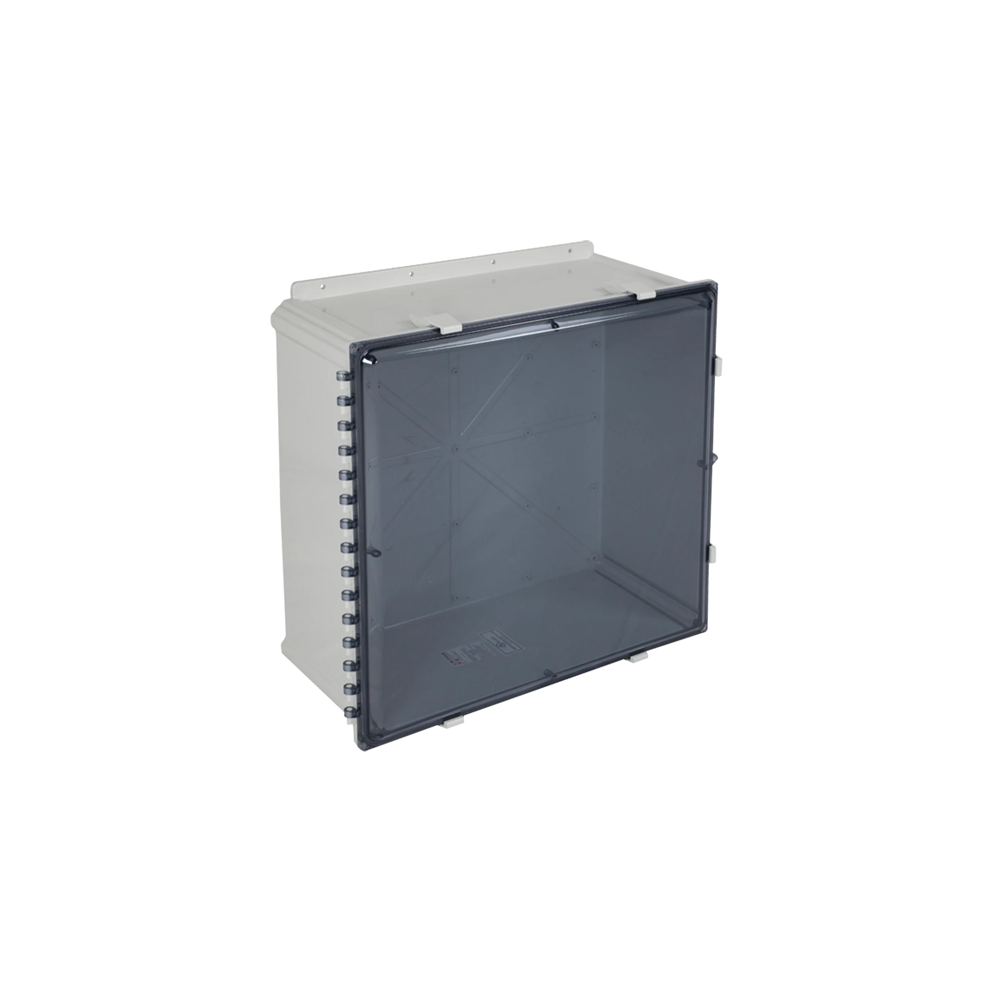 GABINETE DE POLICARBONATO, IP66 PARA USO EN INTERIOR O EXTERIOR, PUERTA AHUMADA Y REMOVIBLE-Gabinetes y Carcasas-STI-Bsai Seguridad & Controles