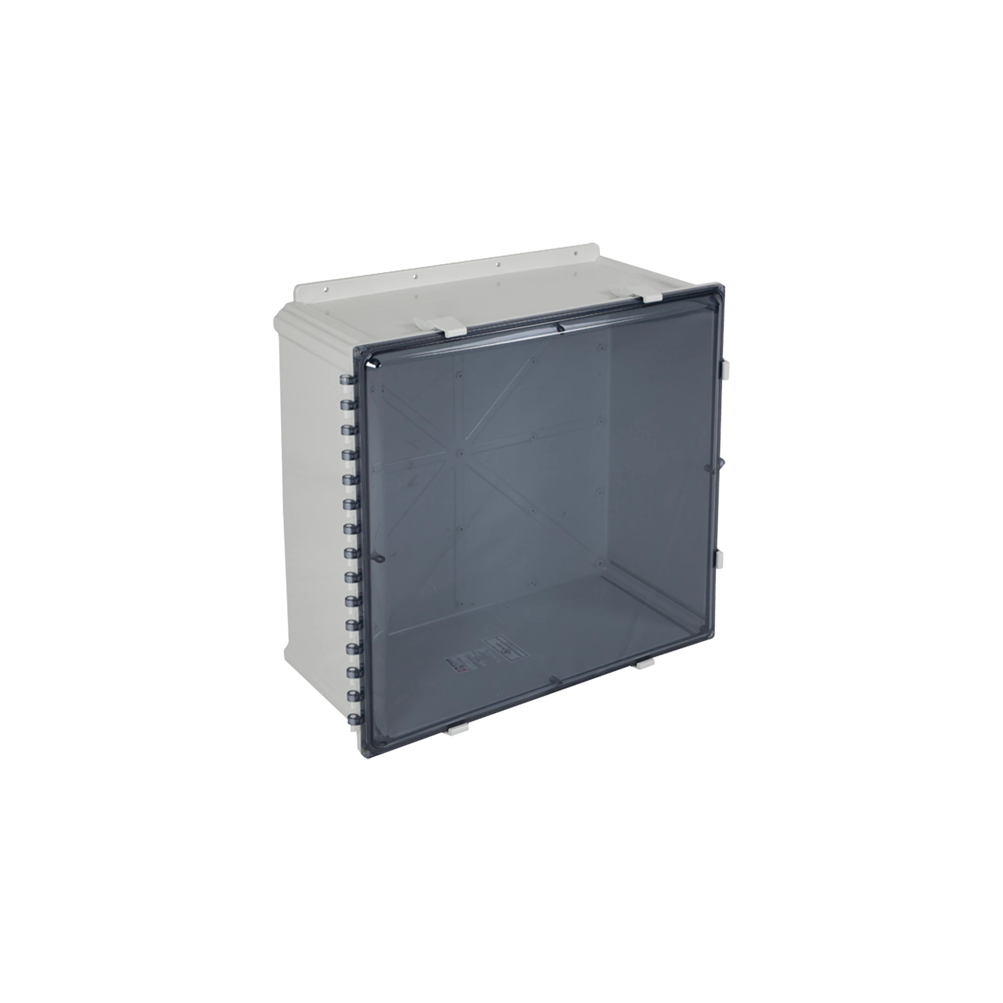 GABINETE DE POLICARBONATO, IP66 PARA USO EN INTERIOR O EXTERIOR, PUERTA AHUMADA Y REMOVIBLE-Gabinetes y Carcasas-STI-Bsai Seguridad & Controles