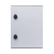 GABINETE DE POLIÉSTER IP66 USO EN INTEMPERIE (300 X 400 X 200 MM) CON PLACA TRASERA INTERIOR (INCLUYE CHAPA Y LLAVE).-Gabinetes para Exterior-PRECISION-Bsai Seguridad & Controles