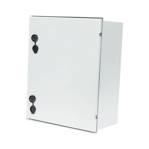 GABINETE DE POLIÉSTER IP66 USO EN INTEMPERIE (400 X 500 X 200 MM) CON PLACA TRASERA INTERIOR (INCLUYE CHAPA Y LLAVE).-Gabinetes para Exterior-PRECISION-Bsai Seguridad & Controles