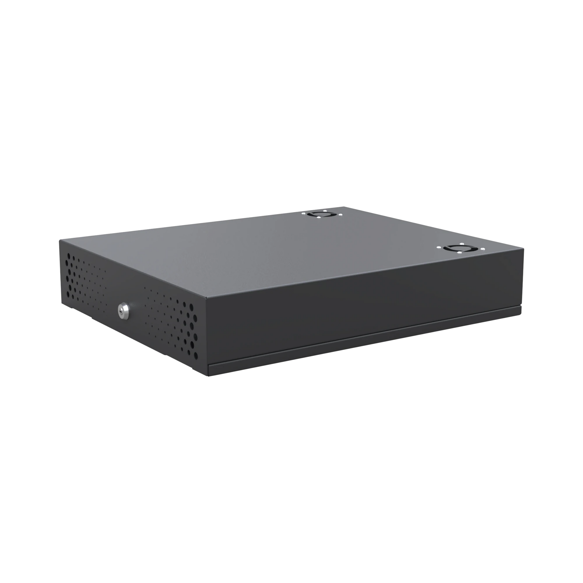GABINETE METÁLICO PARA DVR/NVR. TAMAÑO MAX. DE DVR/NVR: 445 X 88 X 400MM (AN.XAL.XPROF.). COMPATIBLE CON FUENTE SLIM.-Accesorios Videovigilancia-EPCOM INDUSTRIAL-Bsai Seguridad & Controles