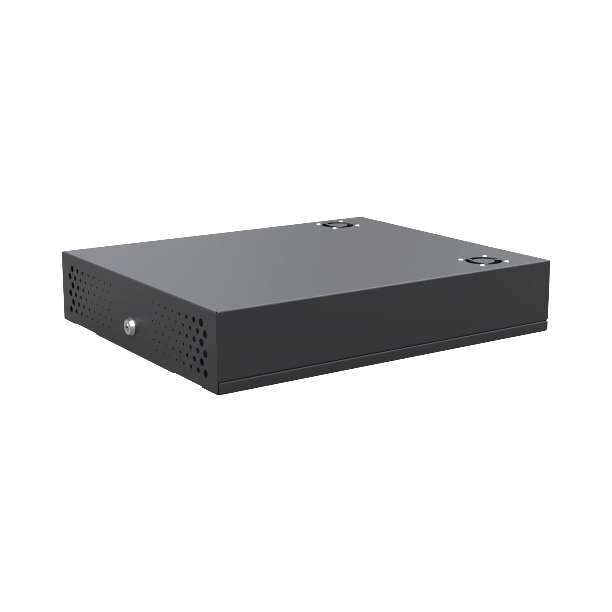 GABINETE METÁLICO PARA DVR/NVR. TAMAÑO MAX. DE DVR/NVR: 445 X 88 X 400MM (AN.XAL.XPROF.). COMPATIBLE CON FUENTE SLIM.-Accesorios Videovigilancia-EPCOM INDUSTRIAL-Bsai Seguridad & Controles