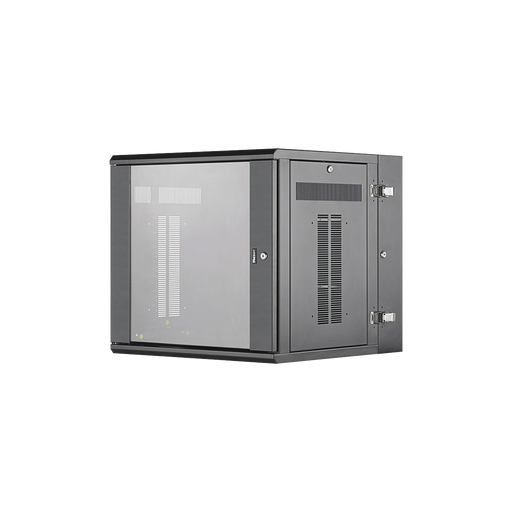 GABINETE PANZONE DE MONTAJE EN PARED, DE 19IN, PUERTA CON VENTANA DE SEGURIDAD, 12 UR, 635MM DE PROFUNDIDAD, COLOR NEGRO-Racks y Gabinetes-PANDUIT-Bsai Seguridad & Controles