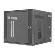 GABINETE PANZONE DE MONTAJE EN PARED, DE 19IN, PUERTA CON VENTANA DE SEGURIDAD, 12 UR, 762MM DE PROFUNDIDAD, COLOR NEGRO-Racks y Gabinetes-PANDUIT-Bsai Seguridad & Controles