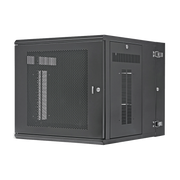 GABINETE PANZONE DE MONTAJE EN PARED, DE 19IN, PUERTA PERFORADA, 12 UR, 762MM DE PROFUNDIDAD, COLOR NEGRO-Racks y Gabinetes-PANDUIT-Bsai Seguridad & Controles