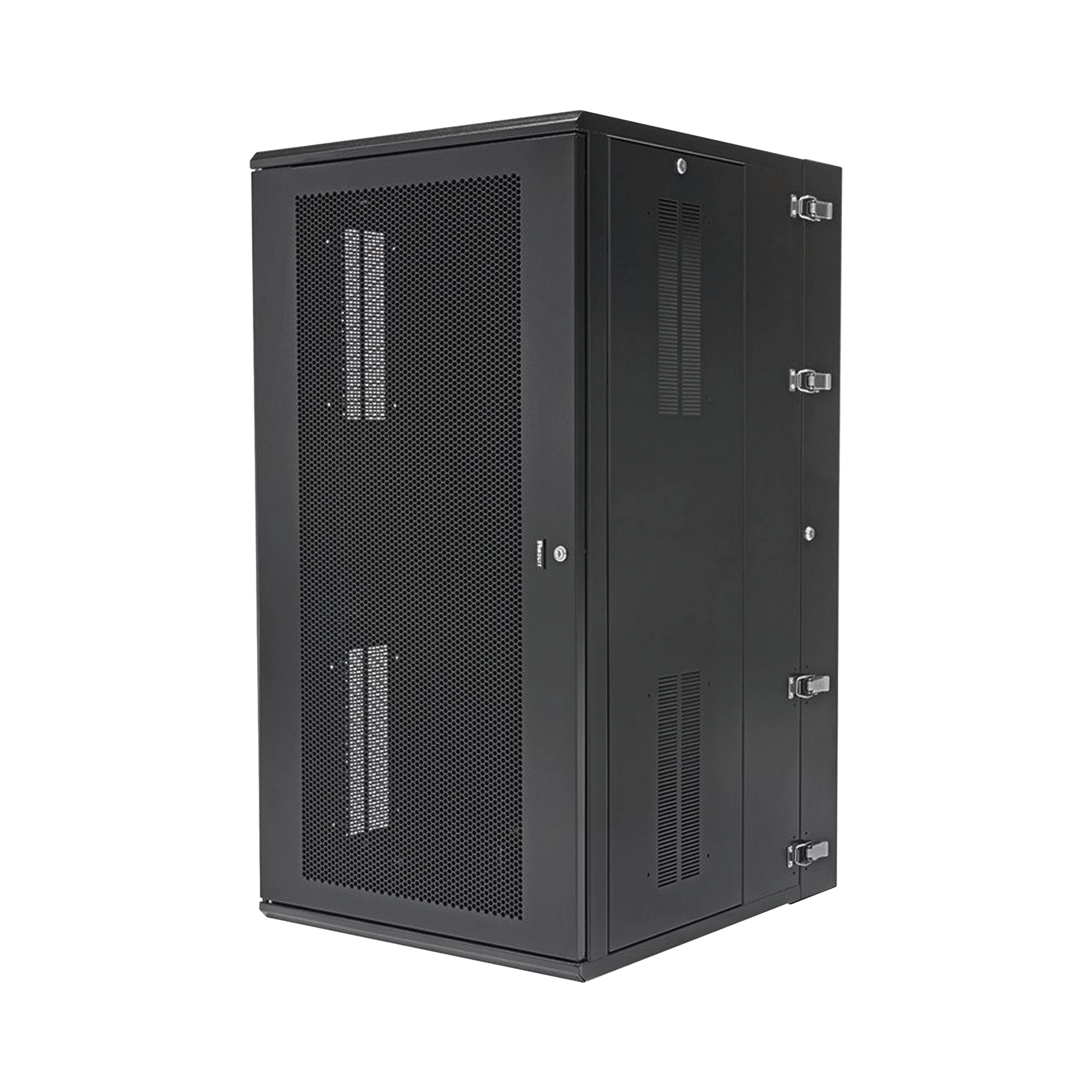 GABINETE PANZONE DE MONTAJE EN PARED, DE 19IN, PUERTA VENTILADA, 26 UR, 762MM DE PROFUNDIDAD, COLOR NEGRO-Racks y Gabinetes-PANDUIT-Bsai Seguridad & Controles