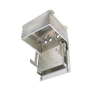 GABINETE PANZONE PREMIUM, DE MONTAJE EN TECHO, CON 2 UR PARA EQUIPO ACTIVO Y 6 UR PARA PANELES DE PARCHEO, FABRICADO EN ACERO, COLOR BLANCO-Racks y Gabinetes-PANDUIT-Bsai Seguridad & Controles