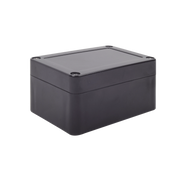 GABINETE PLÁSTICO NEGRO PARA EXTERIOR (IP65) DE 100 X 68 X 50 MM CIERRE POR TORNILLOS.-Gabinetes para Exterior-TXPRO-Bsai Seguridad & Controles