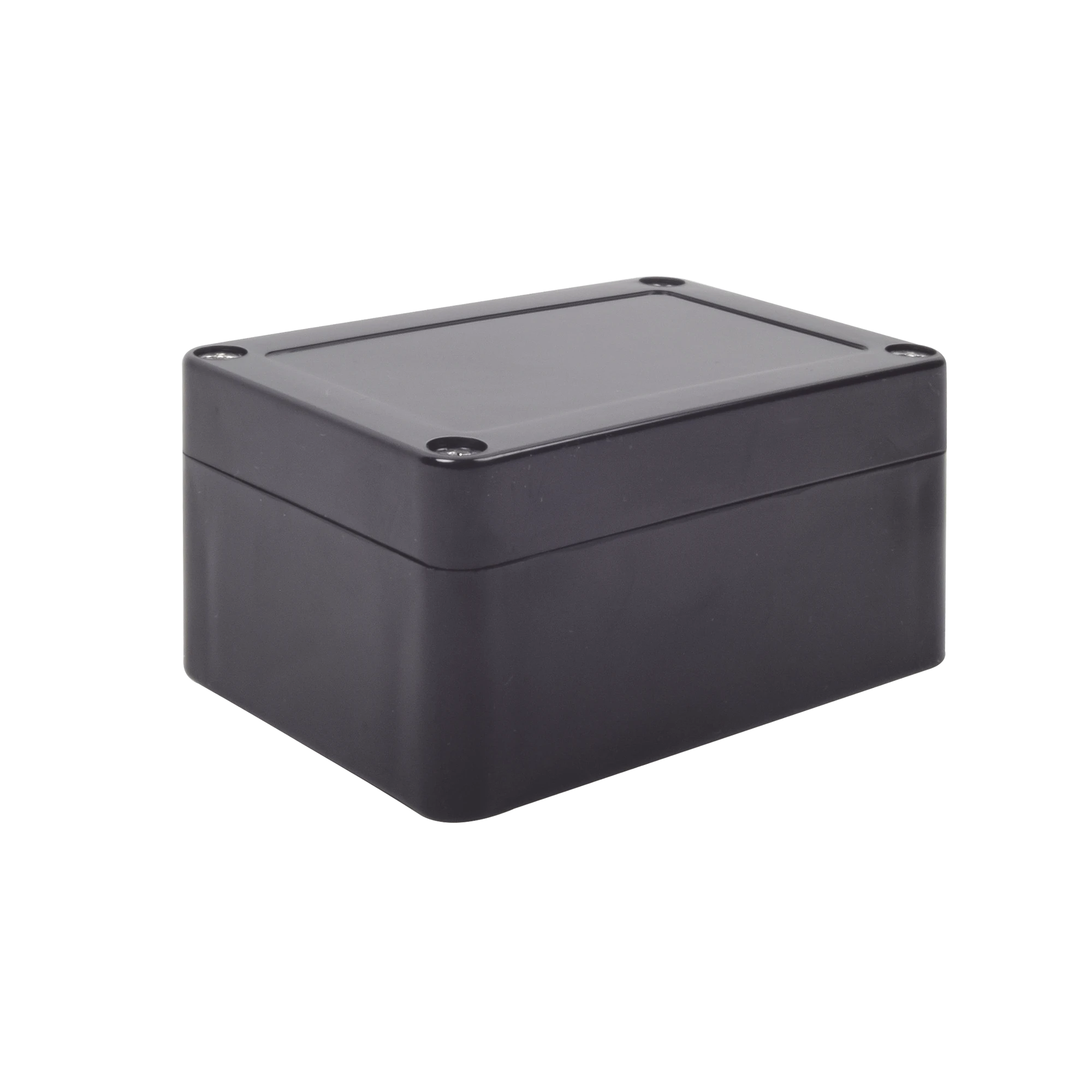 GABINETE PLÁSTICO NEGRO PARA EXTERIOR (IP65) DE 100 X 68 X 50 MM CIERRE POR TORNILLOS.-Gabinetes para Exterior-TXPRO-Bsai Seguridad & Controles