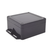 GABINETE PLÁSTICO NEGRO PARA EXTERIOR (IP65) DE 120 X 120 X 60 MM CIERRE POR TORNILLOS.-Gabinetes para Exterior-TXPRO-Bsai Seguridad & Controles