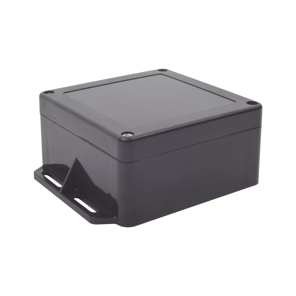 GABINETE PLÁSTICO NEGRO PARA EXTERIOR (IP65) DE 120 X 120 X 60 MM CIERRE POR TORNILLOS.-Gabinetes para Exterior-TXPRO-Bsai Seguridad & Controles
