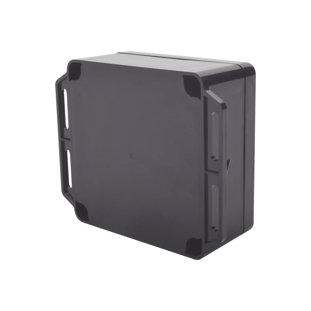 GABINETE PLÁSTICO NEGRO PARA EXTERIOR (IP65) DE 120 X 120 X 60 MM CIERRE POR TORNILLOS.-Gabinetes para Exterior-TXPRO-Bsai Seguridad & Controles