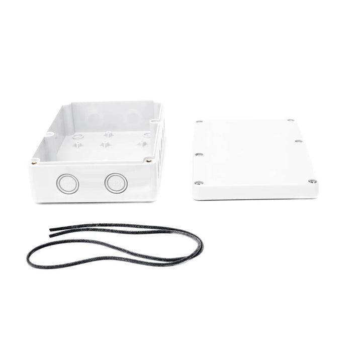 GABINETE PLÁSTICO PARA EXTERIOR (IP65) DE 180 X 125 X 57 MM CIERRE POR TORNILLOS.-Gabinetes para Exterior-TXPRO-Bsai Seguridad & Controles
