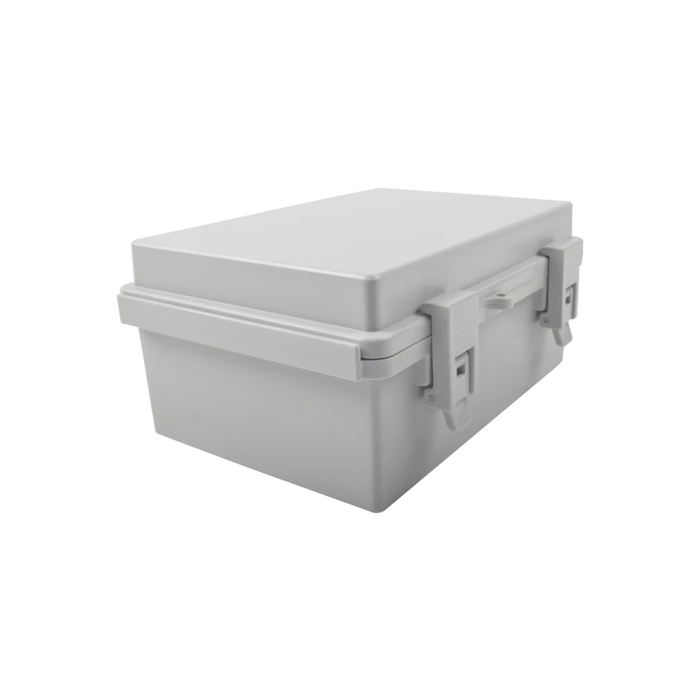 GABINETE PLÁSTICO PARA EXTERIOR (IP65) DE 220 X 150 X 105 MM CIERRE POR BROCHE.-Gabinetes para Exterior-TXPRO-Bsai Seguridad & Controles