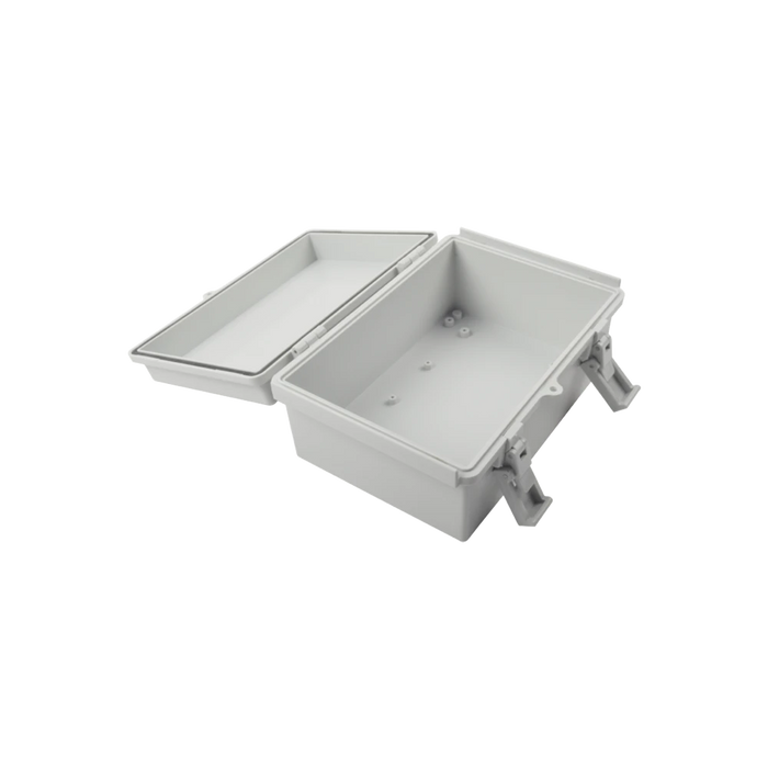 GABINETE PLÁSTICO PARA EXTERIOR (IP65) DE 220 X 150 X 105 MM CIERRE POR BROCHE.-Gabinetes para Exterior-TXPRO-Bsai Seguridad & Controles