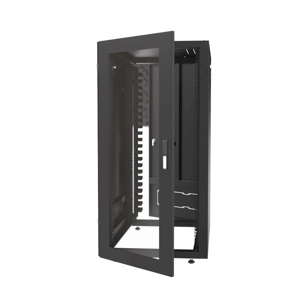 GABINETE PROFESIONAL PARA TELECOMUNICACIONES DE 42UR, 600 MM DE ANCHO X 1000 MM DE PROFUNDIDAD.-Racks y Gabinetes-LINKEDPRO-Bsai Seguridad & Controles