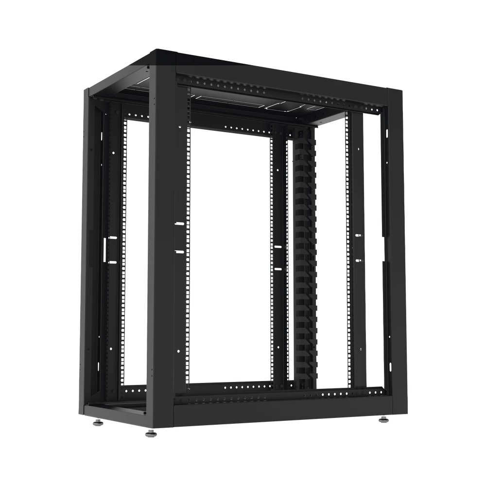 GABINETE PROFESIONAL PARA TELECOMUNICACIONES DE 42UR, 600 MM DE ANCHO X 1000 MM DE PROFUNDIDAD.-Racks y Gabinetes-LINKEDPRO-Bsai Seguridad & Controles