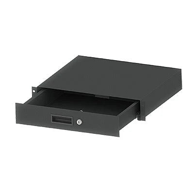 GAVETA PARA RACK 19" DE 2 UNIDADES CON CHAPA DE SEGURIDAD.-Accesorios para Rack/Gabinetes-LINKEDPRO-Bsai Seguridad & Controles