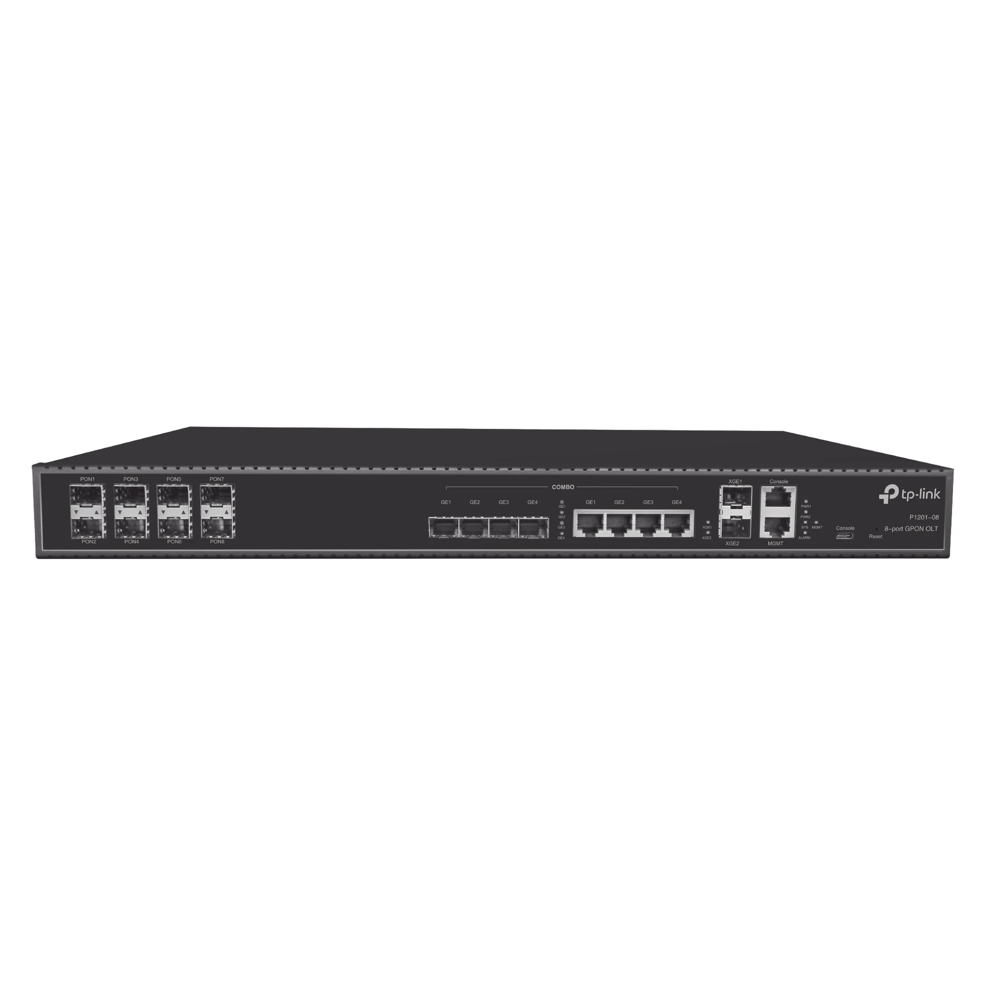 GPON TERMINAL DE LÍNEA ÓPTICA (OLT) PARA 1024 ONUS SIMULTÁNEOS, 8 PUERTOS SFP GPON, 4 PUERTOS GIGABIT COMBO (RJ45 + SFP), 2 PUERTOS 10 GIGABIT SFP+-GPON-TP-LINK-Bsai Seguridad & Controles