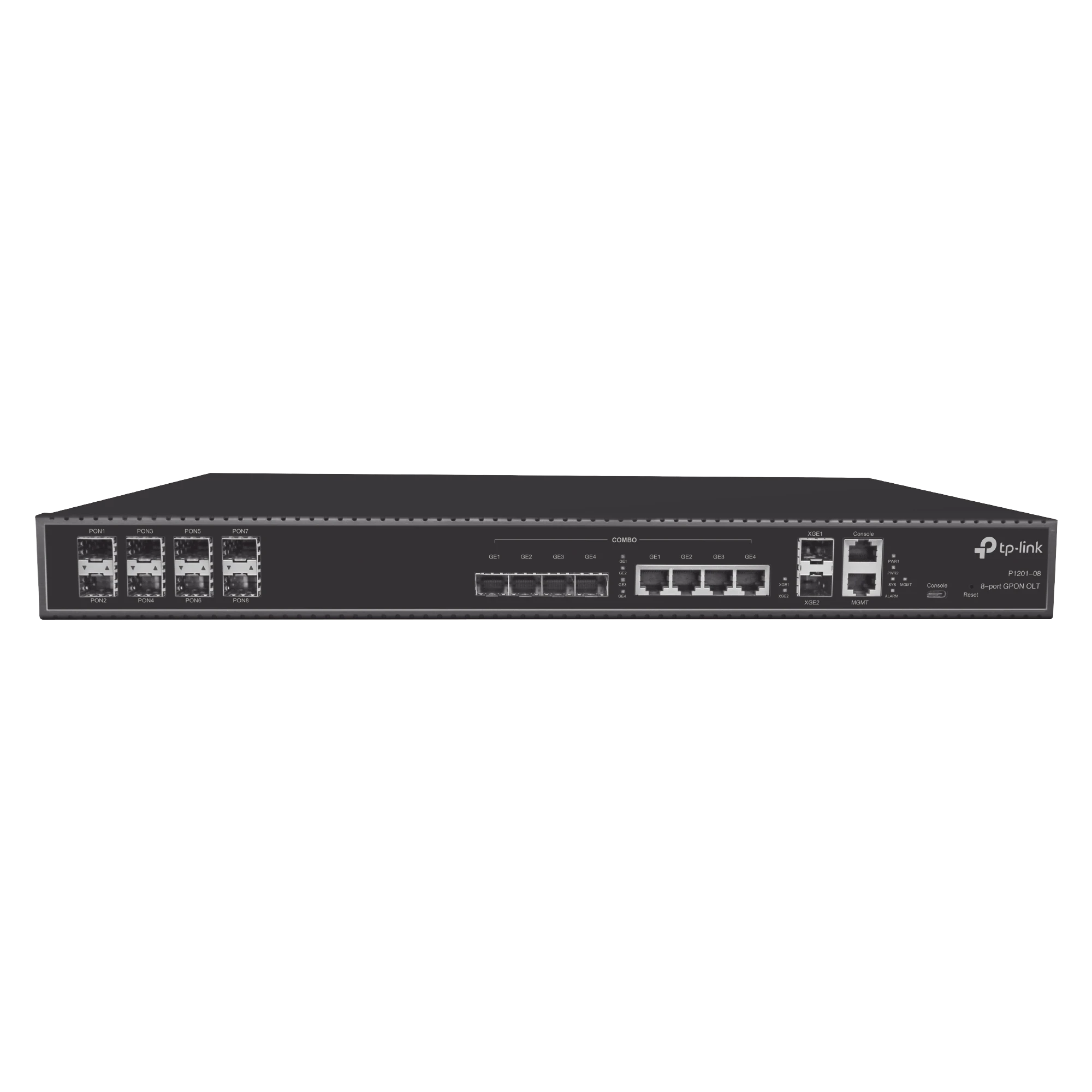 GPON TERMINAL DE LÍNEA ÓPTICA (OLT) PARA 1024 ONUS SIMULTÁNEOS, 8 PUERTOS SFP GPON, 4 PUERTOS GIGABIT COMBO (RJ45 + SFP), 2 PUERTOS 10 GIGABIT SFP+-GPON-TP-LINK-Bsai Seguridad & Controles