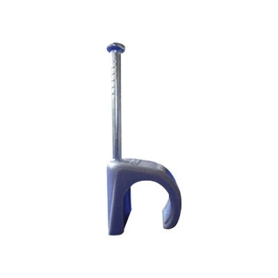 GRAPA PARA CABLE REDONDO DE 10MM COLOR GRIS (100PZS) (3104-00100)-Fijacion-THORSMAN-Bsai Seguridad & Controles