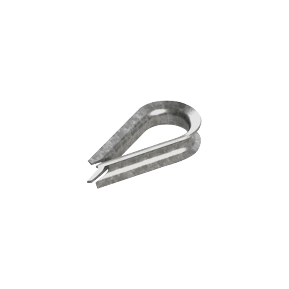 GUARDACABOS/CUELLO 3/8" ACERO ELECTRO GALVANIZADO-Accesorios para Torres Arriostradas-SURTEK-Bsai Seguridad & Controles