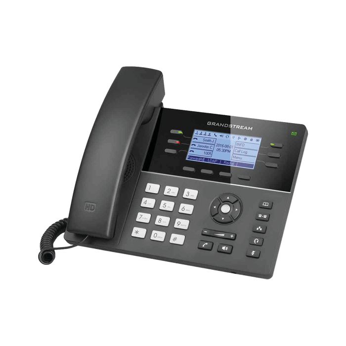 TELÉFONO IP GAMA MEDIA DE 6 LÍNEAS CON 4 TECLAS DE FUNCIÓN, 24 TECLAS DE EXTENSIÓN BLF DIGITAL Y CONFERENCIA DE 5 VÍAS POE-VoIP y Telefonía IP-GRANDSTREAM-GXP-1760-Bsai Seguridad & Controles