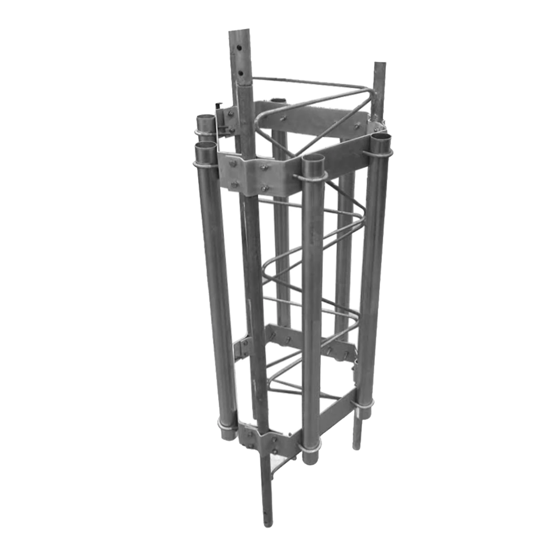 HERRAJE PARA 6 ANTENAS SECTORIALES COMPATIBLE CON TRAMO STZ35G.-Torres y Mástiles-SYSCOM TOWERS-Bsai Seguridad & Controles