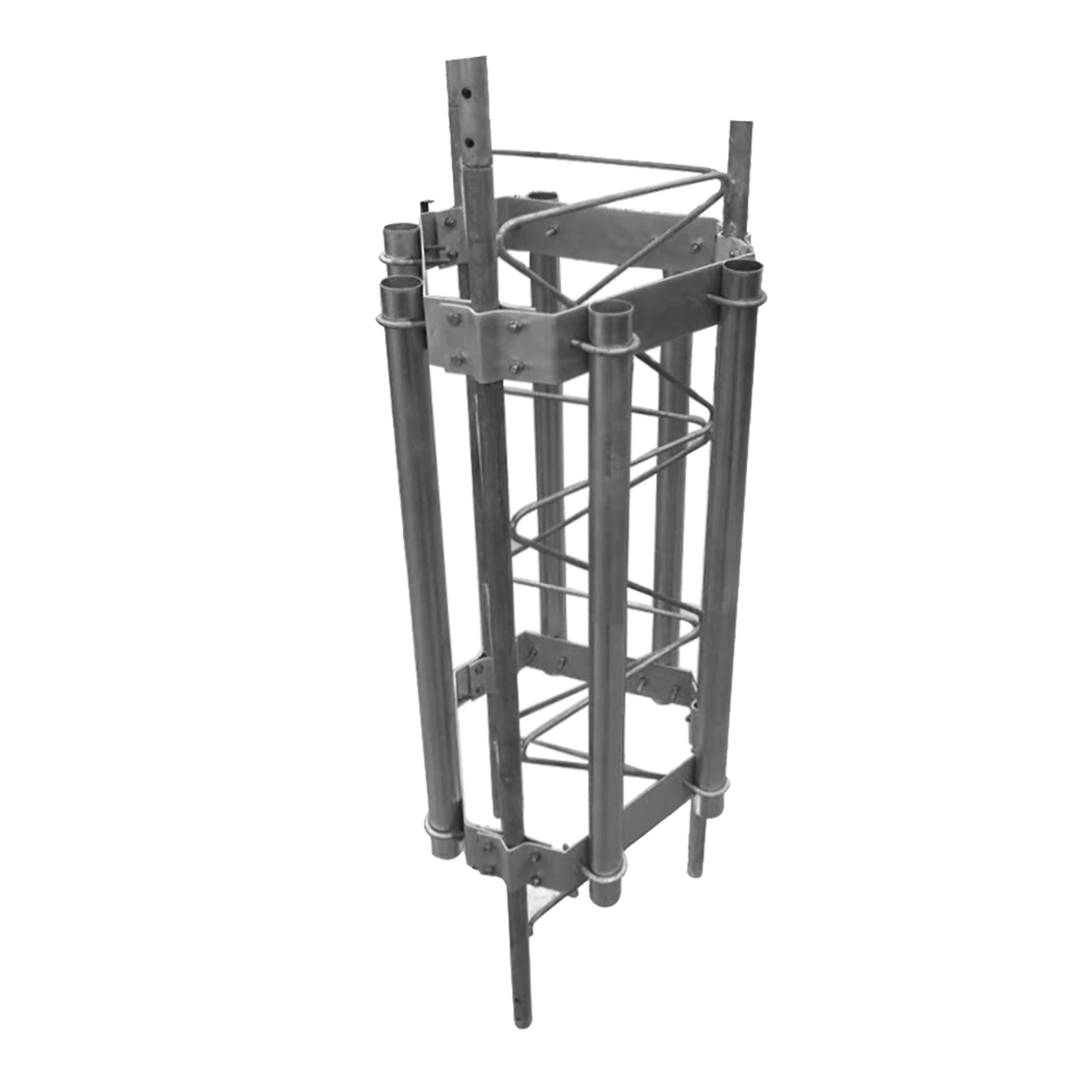 HERRAJE PARA 6 ANTENAS SECTORIALES COMPATIBLE CON TRAMO STZ35G.-Torres y Mástiles-SYSCOM TOWERS-Bsai Seguridad & Controles