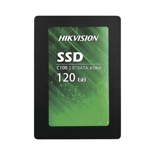 UNIDAD DE ESTADO SOLIDO (SSD) 120 GB / 2.5" / PARA PC DE OFICINA O TAREAS BASICAS-Almacenamiento NAS-SAN-eSATA-HIKVISION-HS-SSD-C100/120G-Bsai Seguridad & Controles