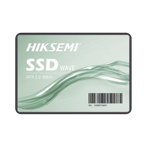 UNIDAD DE ESTADO SÓLIDO (SSD) 4096 GB / 2.5" / SATA III / ALTO PERFORMANCE / PARA GAMING Y PC TRABAJO PESADO / 510 MB/S LECTURA / 460 MB/S ESCRITURA-Servidores / Almacenamiento / Cómputo-HIKSEMI by HIKVISION-HS-SSD-WAVE(S)/4096G-Bsai Seguridad & Controles
