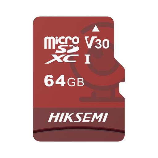 MEMORIA MICROSD / CLASE 10 DE 64GB / ESPECIALIZADA PARA VIDEOVIGILANCIA (USO 24/7) / COMPATIBLES CON CÁMARAS HIKVISION Y OTRAS MARCAS / 95 MB/S LECTURA / 40 MB/S ESCRITURA-Servidores / Almacenamiento / Cómputo-HIKSEMI by HIKVISION-HS-TF-E1/64G-Bsai Seguridad & Controles