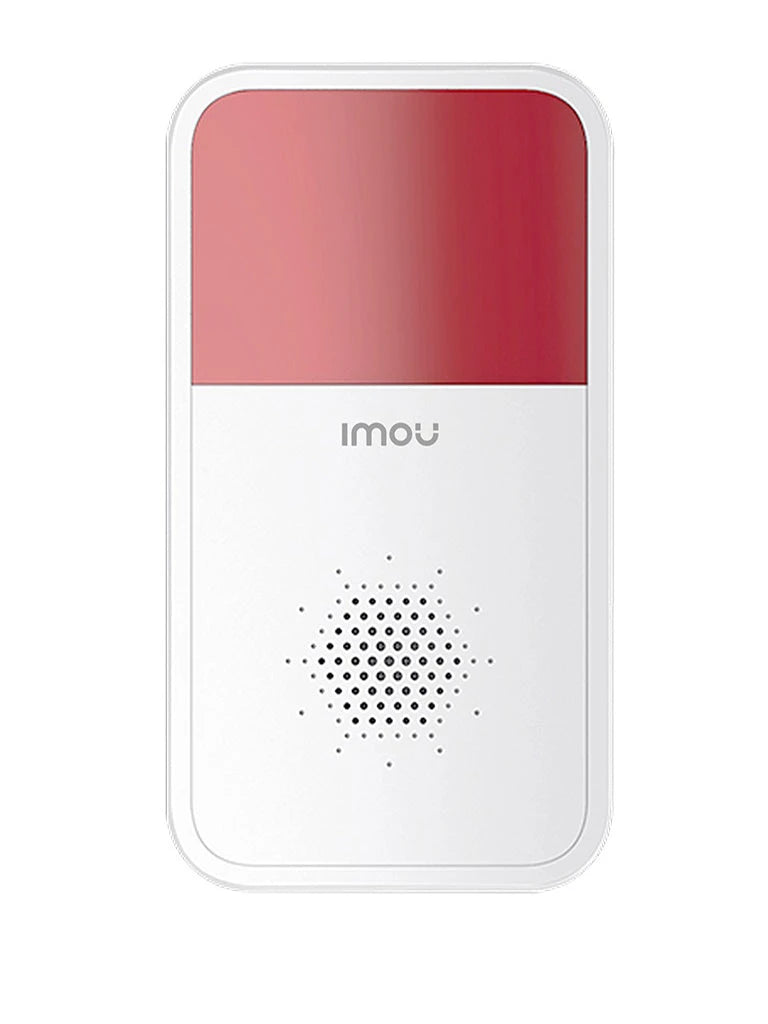 IMOU SIREN - SIRENA INALAMBRICA CON ESTROBO INTEGRADO/ 85 DB/ 433 MHZ/ BATERIAS CR123A / #SEGURIDAD-Sirenas-DAHUA-Bsai Seguridad & Controles