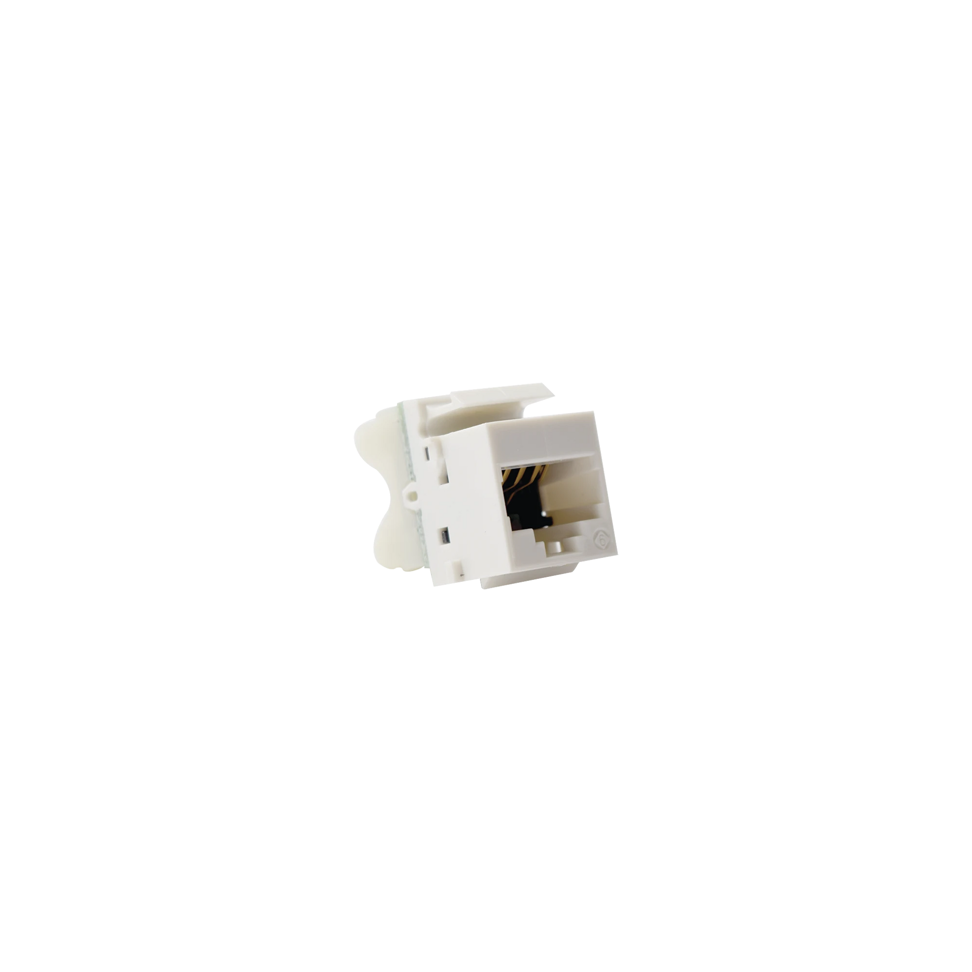 JACK MAX UTP CATEGORIA 6, ESTILO 110, KEYSTONE, COLOR BLANCO, VERSION BULK (SIN EMPAQUE INDIVIDUAL)-Jacks / Plugs-SIEMON-Bsai Seguridad & Controles