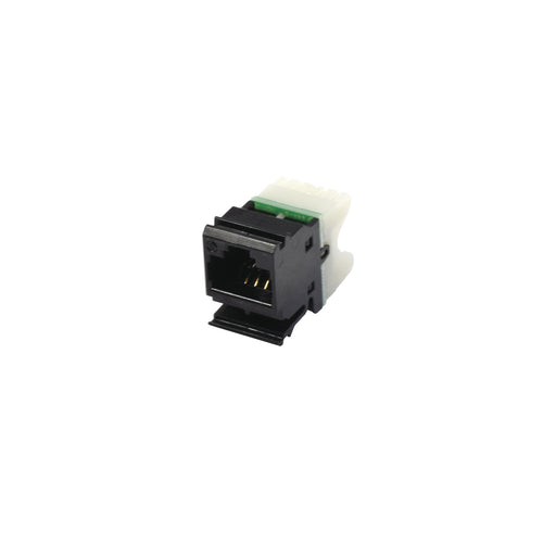 JACK MAX UTP CATEGORIA 6, ESTILO 110, MONTAJE PLANO, COLOR NEGRO-Jacks / Plugs-SIEMON-Bsai Seguridad & Controles