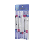 JUEGO DE 10 DESARMADORES DE MANGO DE PLÁSTICO, 5 PUNTA PLANA Y 5 PUNTA PHILLIPS-Herramientas-EPCOM POWERLINE-Bsai Seguridad & Controles