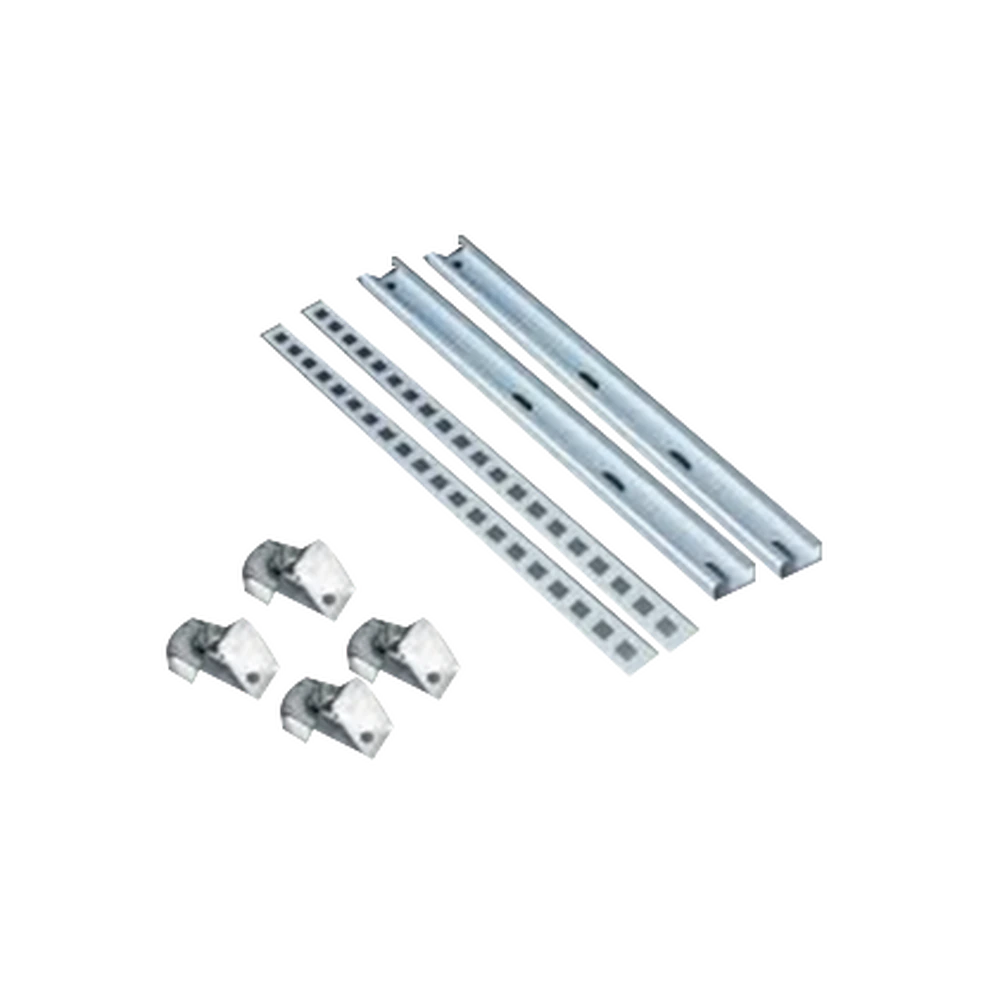 JUEGO DE 2 HERRAJES METÁLICOS PARA FIJACIÓN DE GABINETES LÍNEA PST EN POSTE CUADRADO O REDONDO. INCLUYE TORNILLERÍA DE INSTALACIÓN.-Accesorios para Rack/Gabinetes-PRECISION-Bsai Seguridad & Controles