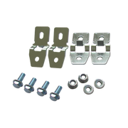 JUEGO DE 4 PESTAÑAS METÁLICAS PARA FIJACIÓN A PARED DE GABINETES LÍNEA PST. INCLUYE TORNILLO Y TUERCA.-Accesorios para Rack/Gabinetes-PRECISION-Bsai Seguridad & Controles