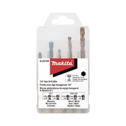 JUEGO DE 5 PIEZAS DE BROCAS CON INSERCIÓN HEXAGONAL DE 1/4"-Herramientas-MAKITA-Bsai Seguridad & Controles