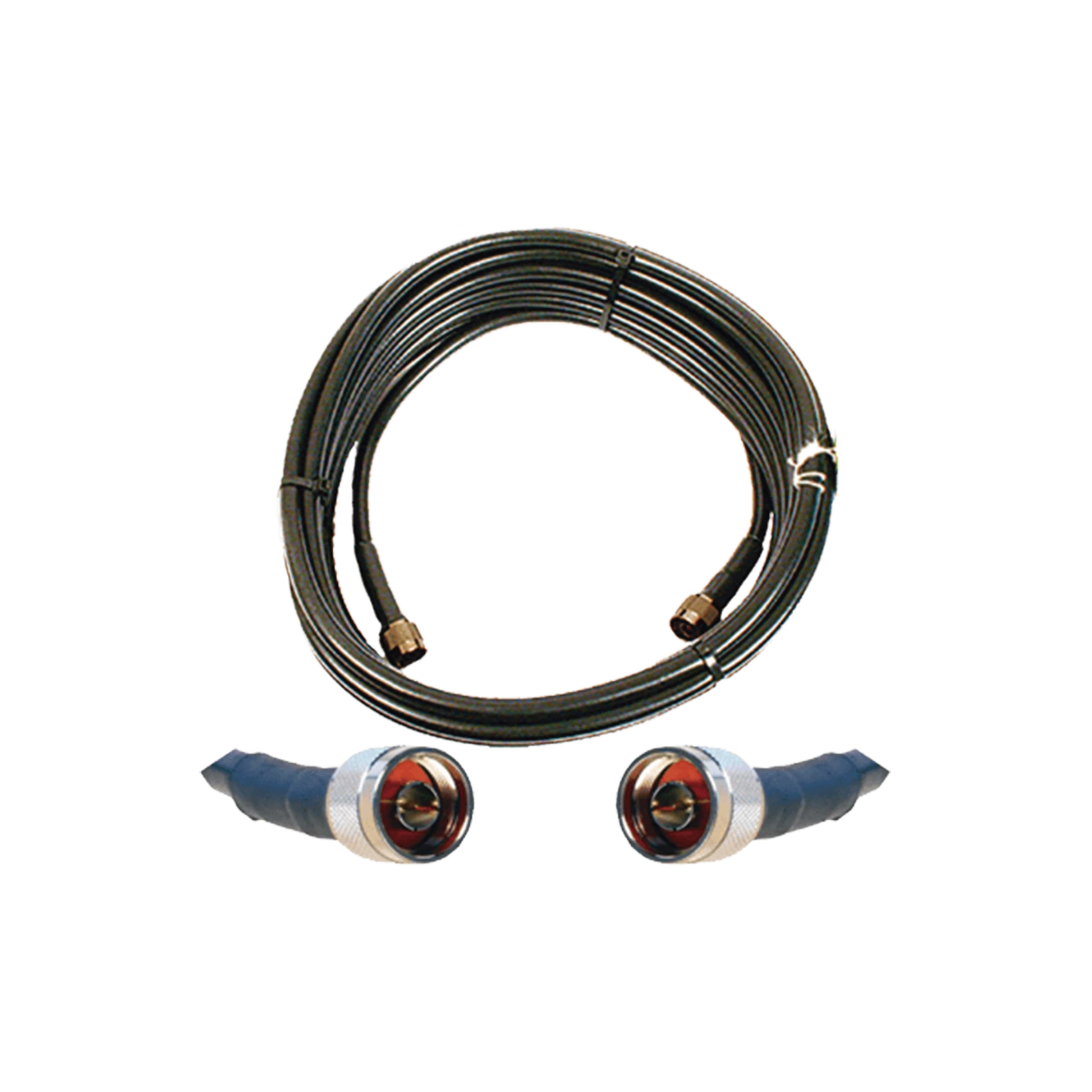 JUMPER COAXIAL CON CABLE WILSON-400 | CONECTOR N MACHO EN LOS EXTREMOS | 15.24 METROS DE LONGITUD.-Cobertura para Celular-WILSONPRO / WEBOOST-Bsai Seguridad & Controles