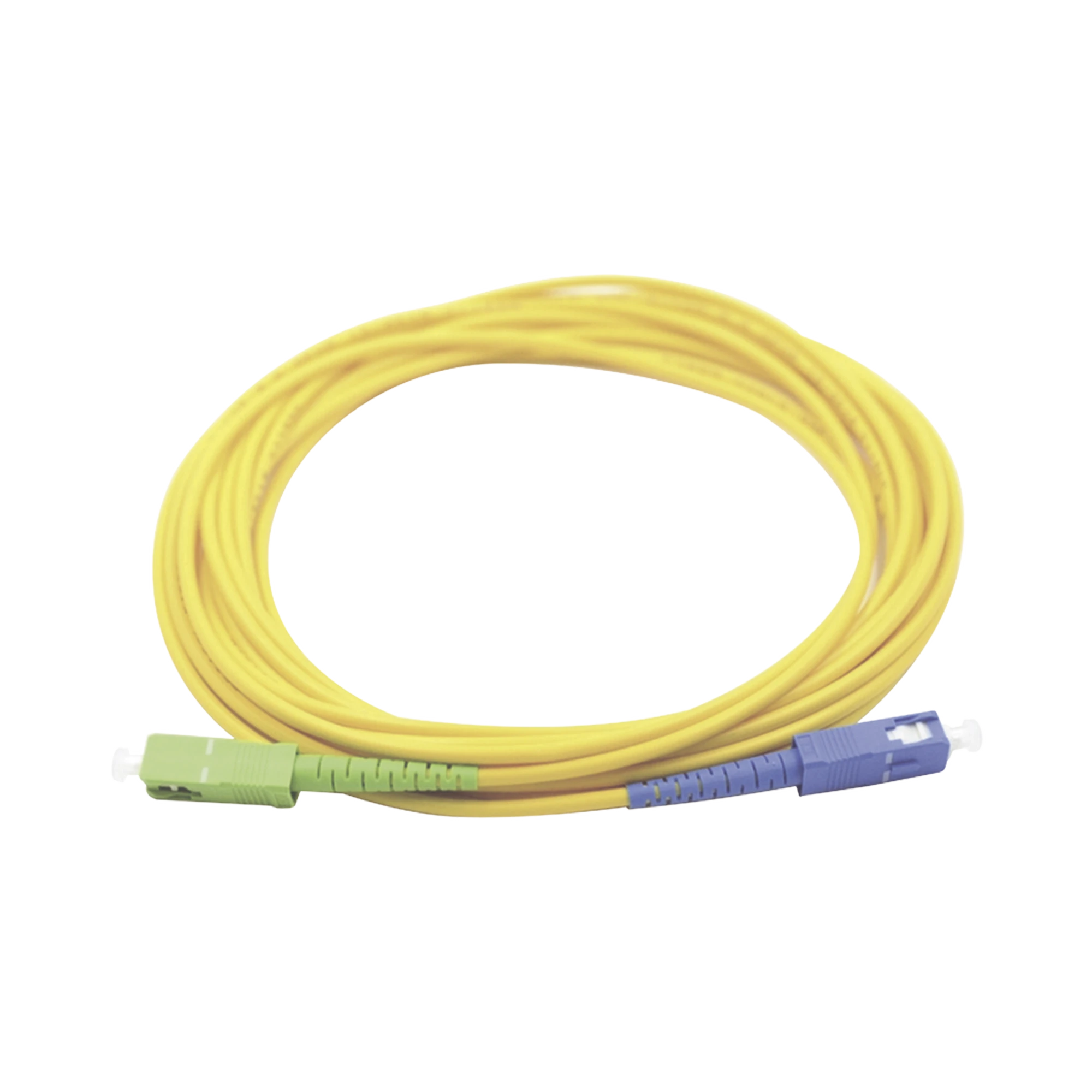 JUMPER DE FIBRA OPTICA MONOMODO SC/UPC SC/APC SIMPLEX, COLOR AMARILLO 1 METRO-Jumpers y Pigtails-LINKEDPRO BY EPCOM-Bsai Seguridad & Controles