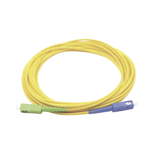 JUMPER DE FIBRA OPTICA MONOMODO SC/UPC SC/APC SIMPLEX, COLOR AMARILLO 1 METRO-Jumpers y Pigtails-LINKEDPRO-Bsai Seguridad & Controles