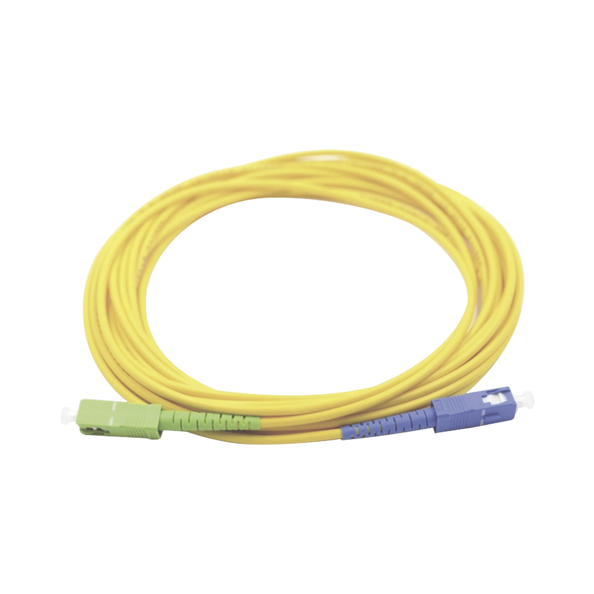 JUMPER DE FIBRA OPTICA MONOMODO SC/UPC SC/APC SIMPLEX, COLOR AMARILLO 3 METROS-Jumpers y Pigtails-LINKEDPRO BY EPCOM-Bsai Seguridad & Controles